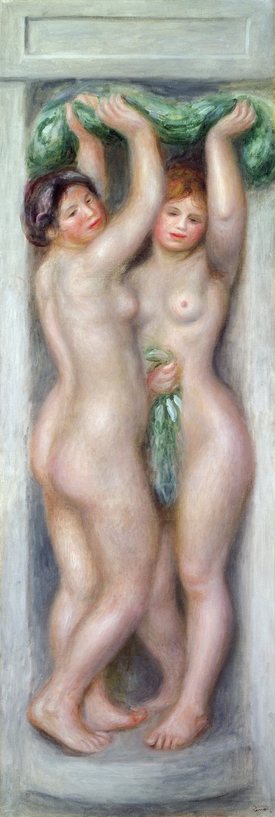 Caryatids, c.1910 by Pierre Auguste Renoir